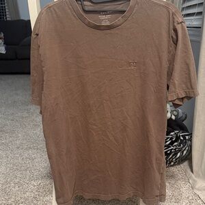 American Eagle Outfitters Brown Short Sleeve Tee